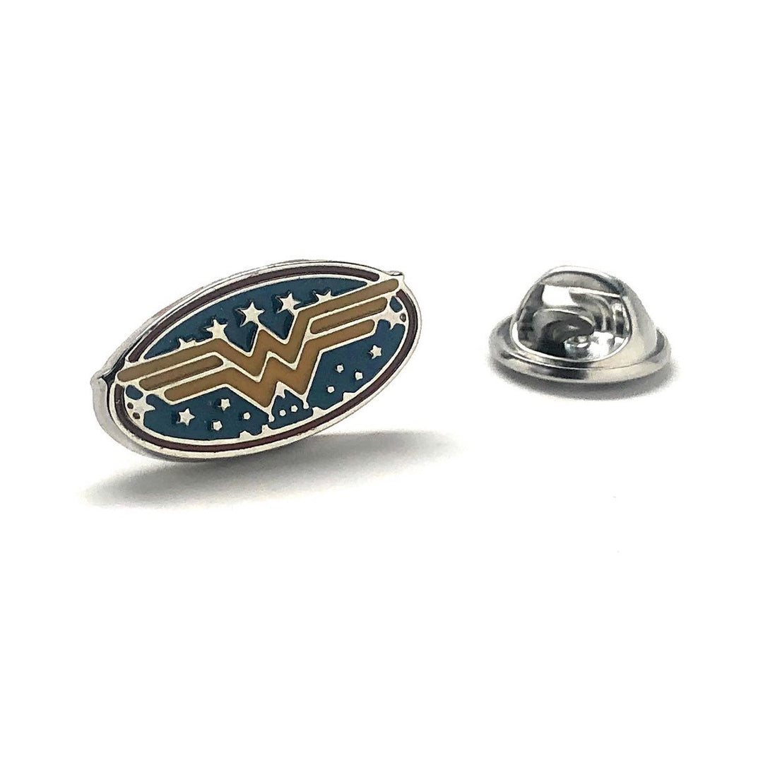 Enamel Pin Wonder Woman Lapel Pin Tie Tack Superhero Women Power Girl Power Image 1