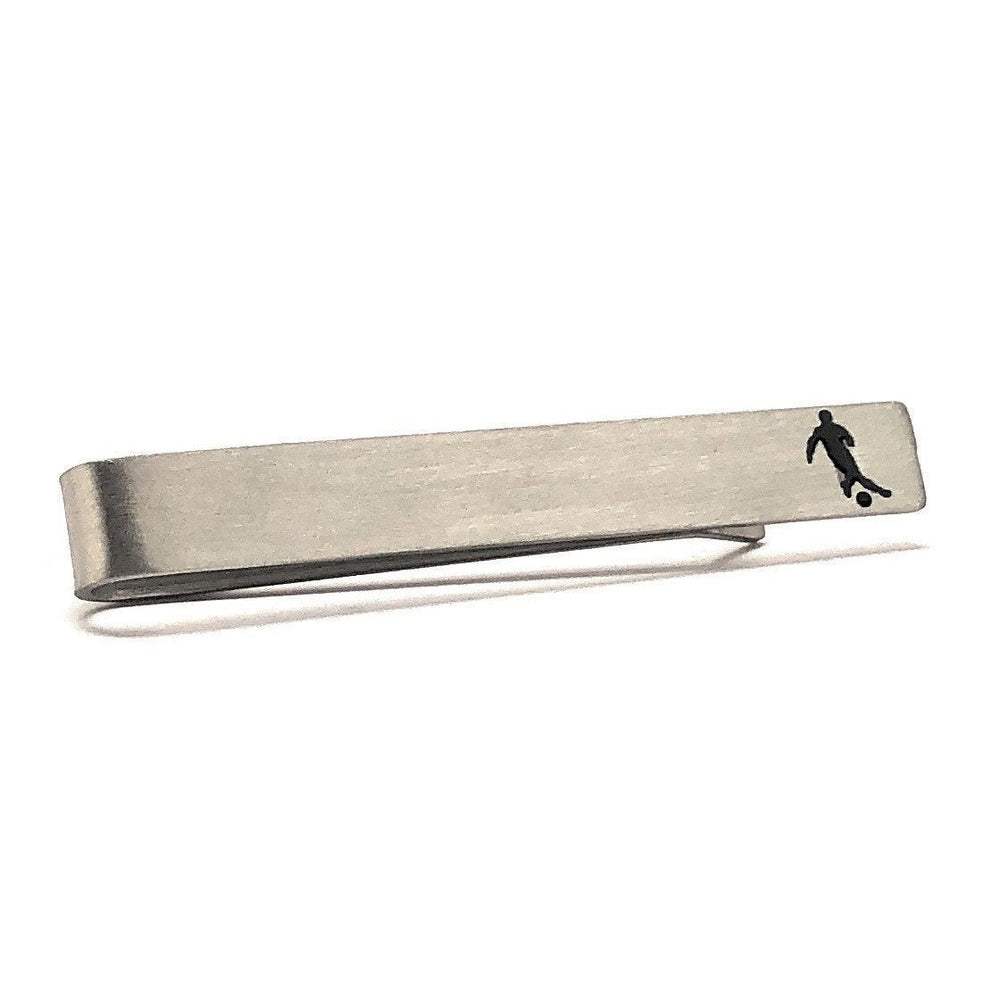 Soccer Tie Bar Soccer Coach Gift Tie Clip Soccer Gifts Very Cool Comes Gift Box  Sport Image 2