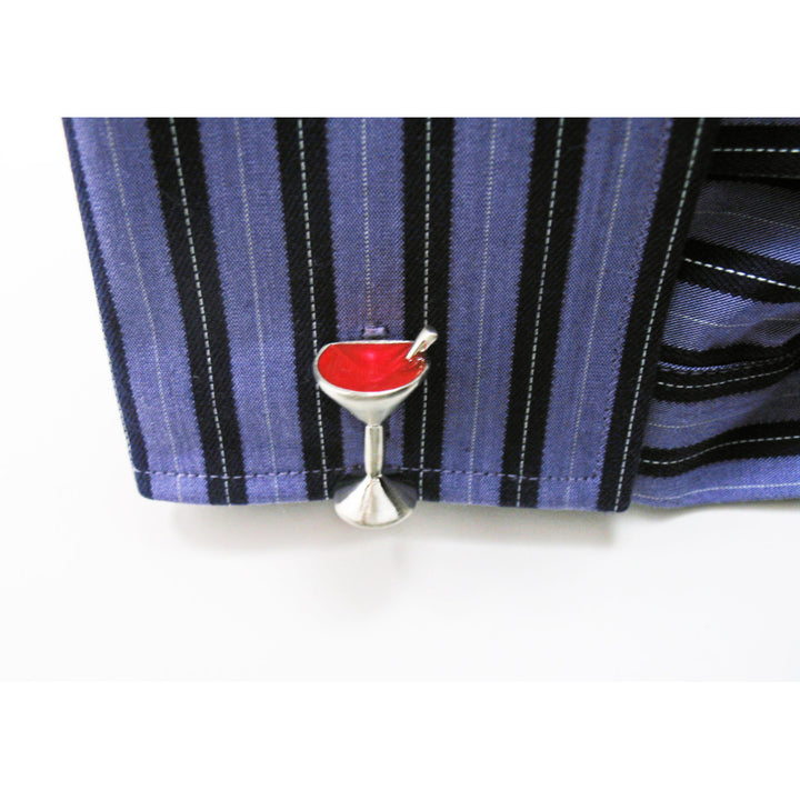 Drink Time Cufflinks Party Let the Good times Roll Cuff Links Image 4