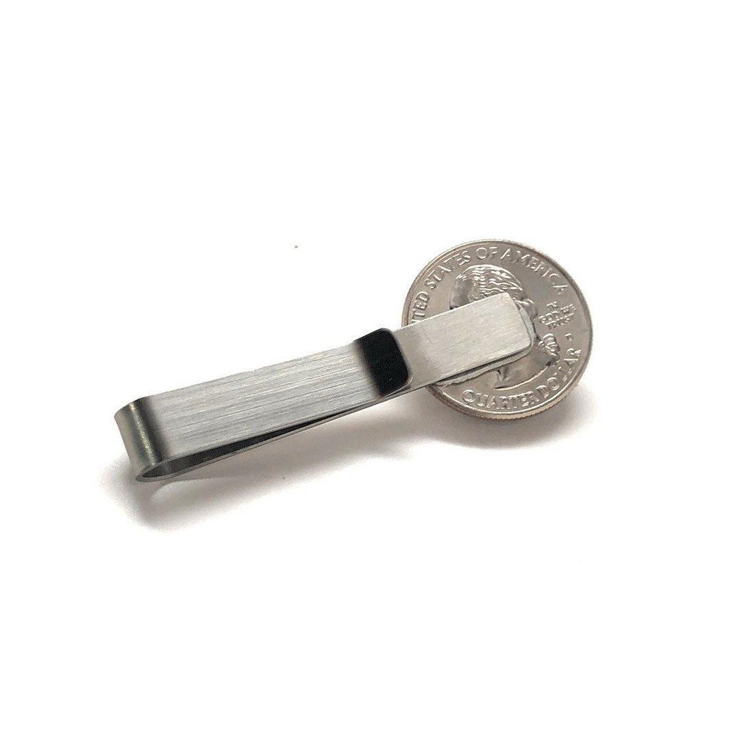 Tie Clip Nebraska State Quarter Enamel Coin Tie Bar Travel Souvenir Coins Keepsakes Cool Fun Collector Gift Box Image 3