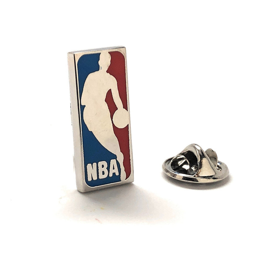 Enamel Pin Basketball Lapel Pin 2 Different Styles to Choose From Tie Tack Basket Ball Court B-Ball Image 1