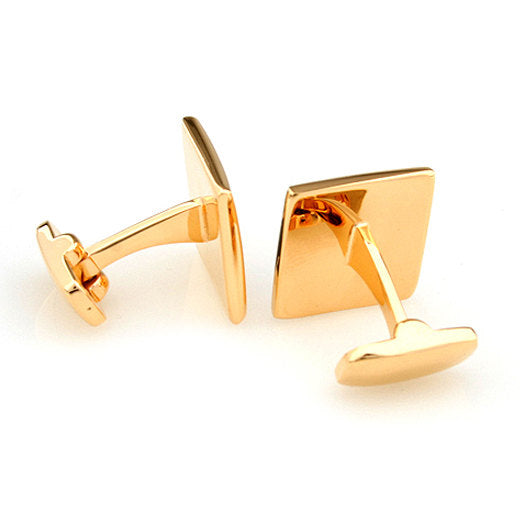 Gold Panda Cufflinks Gold Walking Panda Bear Cufflinks Whale Tail Backing Cufflinks Cuff Links Animal Jewelry Bear Stuff Image 3