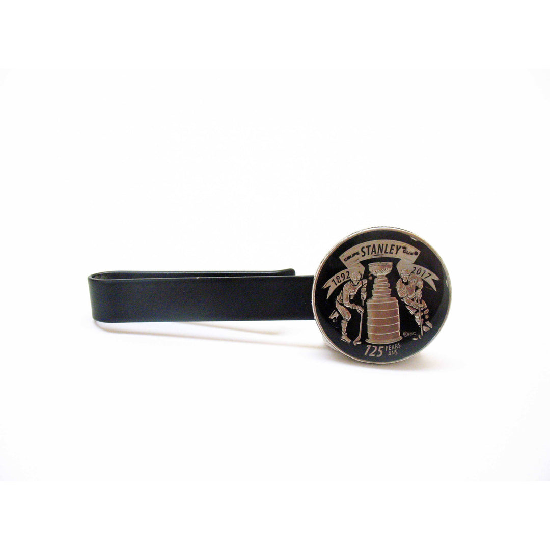Black Edition Celebrating Lords Stanley Cup Tie Clip Bar NHL Hockey Gift Box Hand Painted Enamel 2017 Royal Canadian Image 4