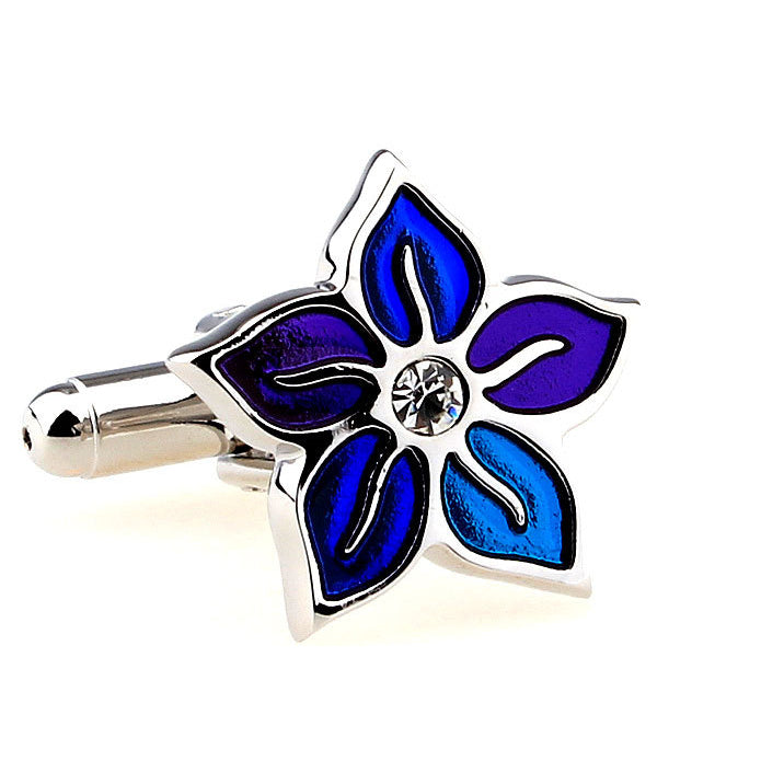 Fiji Travelers Flower of Joy Cufflinks Cuff Links Image 1