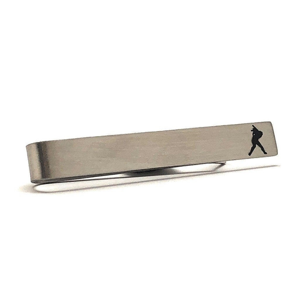 Baseball Tie Bar Baseball Gifts Tie Clip Baseball Coach Gift Very Cool Comes Gift Box Image 2