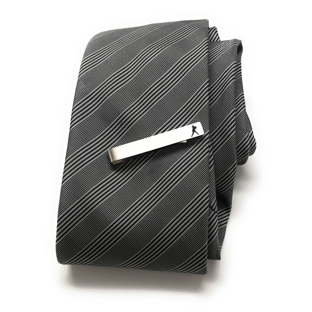 Baseball Tie Bar Baseball Gifts Tie Clip Baseball Coach Gift Very Cool Comes Gift Box Image 4