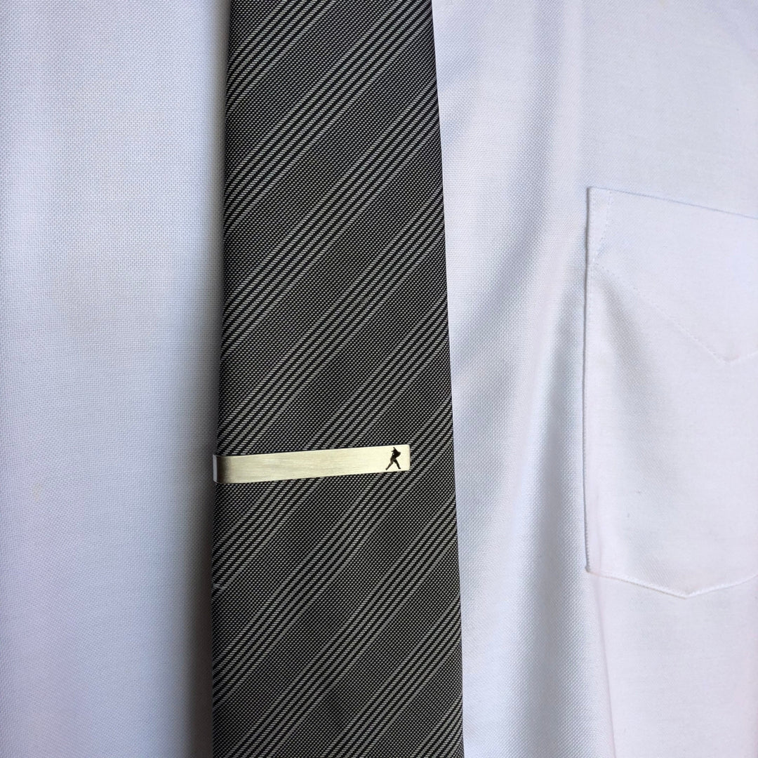 Baseball Tie Bar Baseball Gifts Tie Clip Baseball Coach Gift Very Cool Comes Gift Box Image 4