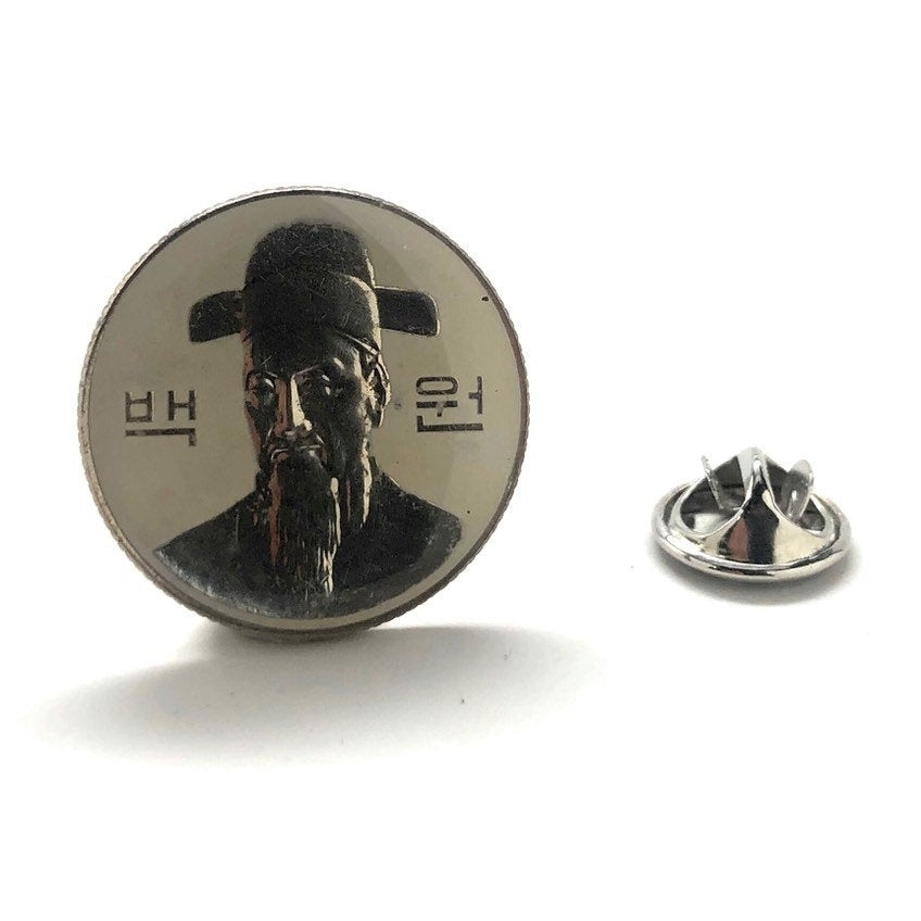 Birth Year Birth Year Enamel Pin South Korea Coin Enamel Coin Lapel Pin Tie Tack Travel Souvenir Coins Keepsakes Cool Image 1