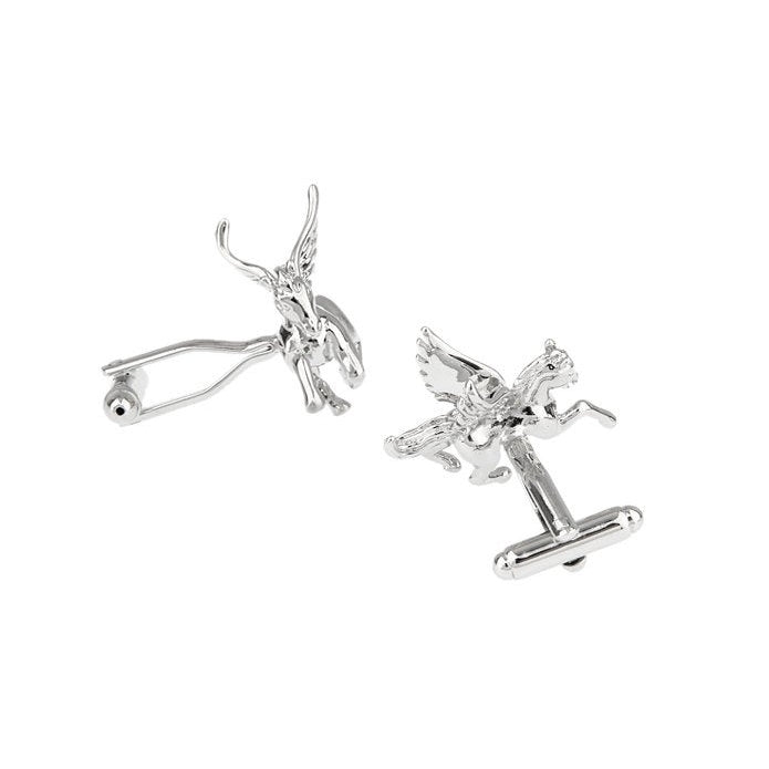 Pegasus Winged Horse Stallion Mythology Cufflinks Cuff Links Image 2