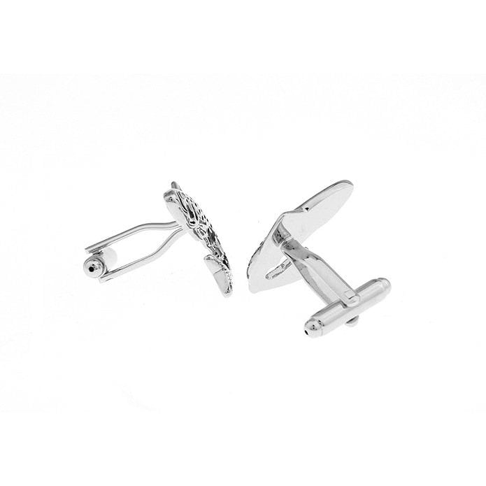 Silver Trout Fish Cufflinks Fish Sports Jewelry Great Gift for the Outdoorsman Cuff Links Image 2