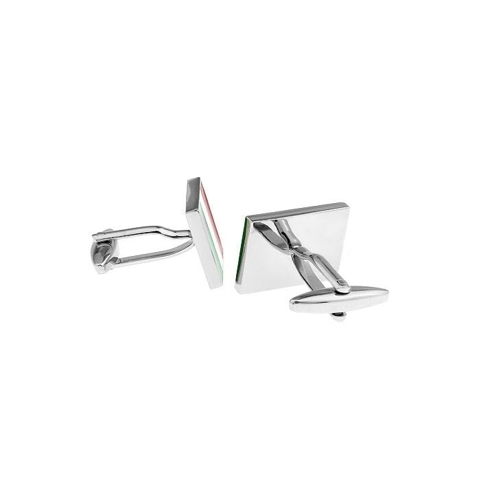 Italy Italian Flag Cufflinks Cuff Links Image 2