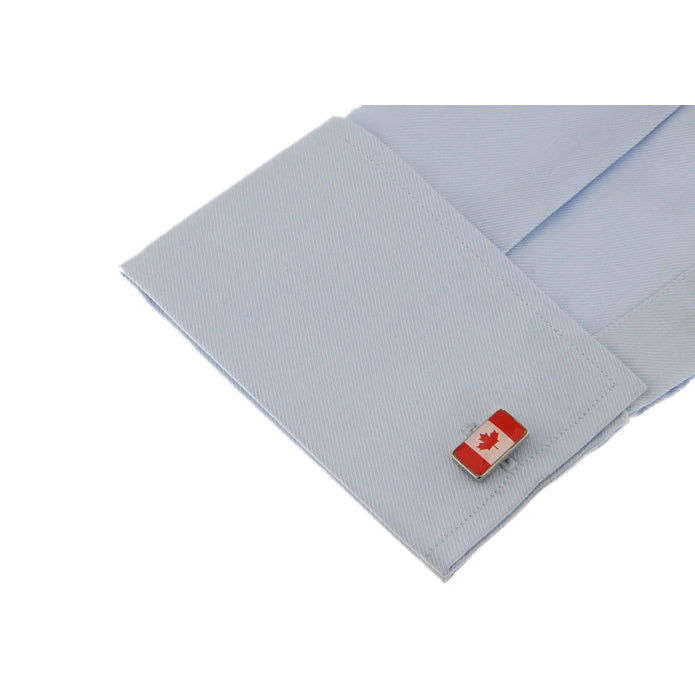 International Canadian Flag Cufflinks Canadian Canada Flag Cufflinks Montreal Toronto Canada Cuff Links Ottawa Cuff Image 3