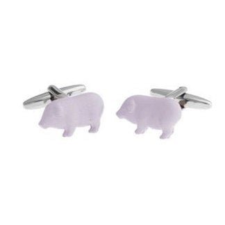 Old McDonald Had a Pig Cufflinks Farmer Cufflinks Cuff Links Image 2