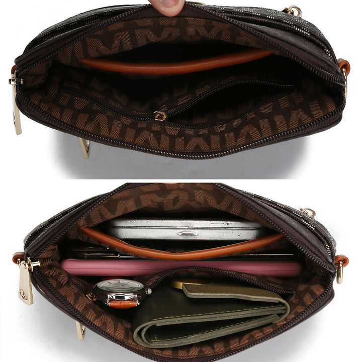 MKF Collection by Mia K. Heidi M Signature Crossbody Handbag Image 11