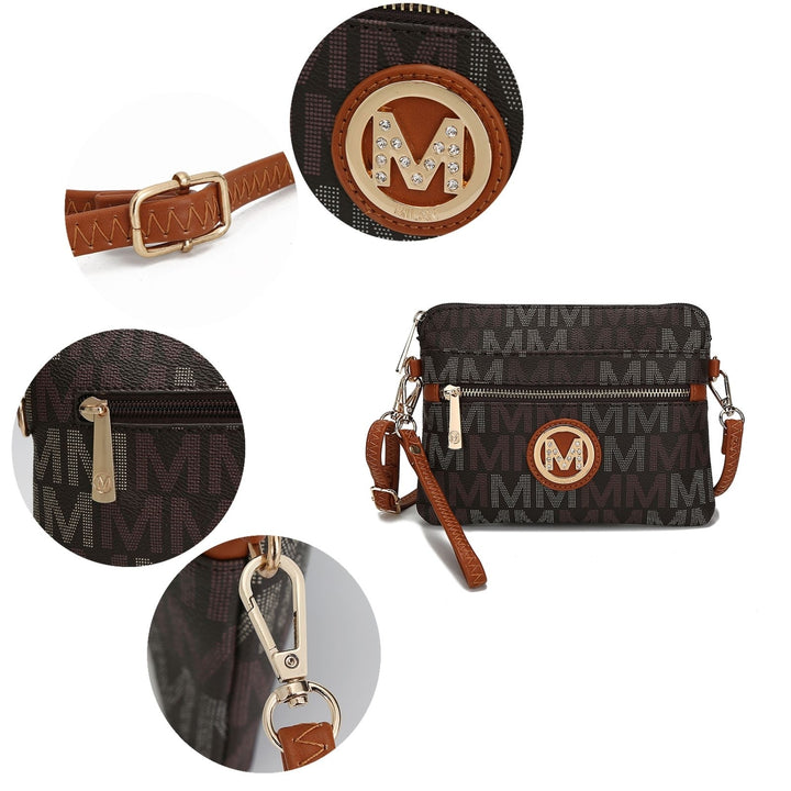 MKF Collection by Mia K. Heidi M Signature Crossbody Handbag Image 8