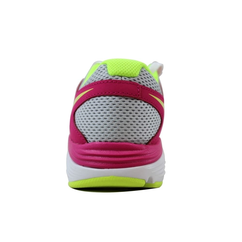 Nike Dual Fusion Run 2 Pure Platinum/Volt Ice-Vivid Pink 599793-005 Grade-School Image 3