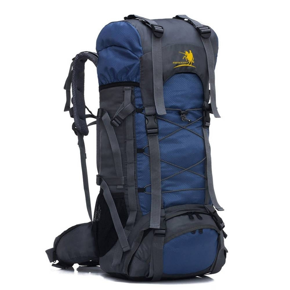 60L Outdoor Waterproof Hiking Camping Backpack Sports Bag Travel Trek Rucksack Image 4