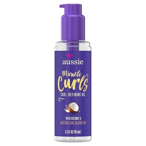 Aussie Miracle Curls Curl Defining Oil Image 1