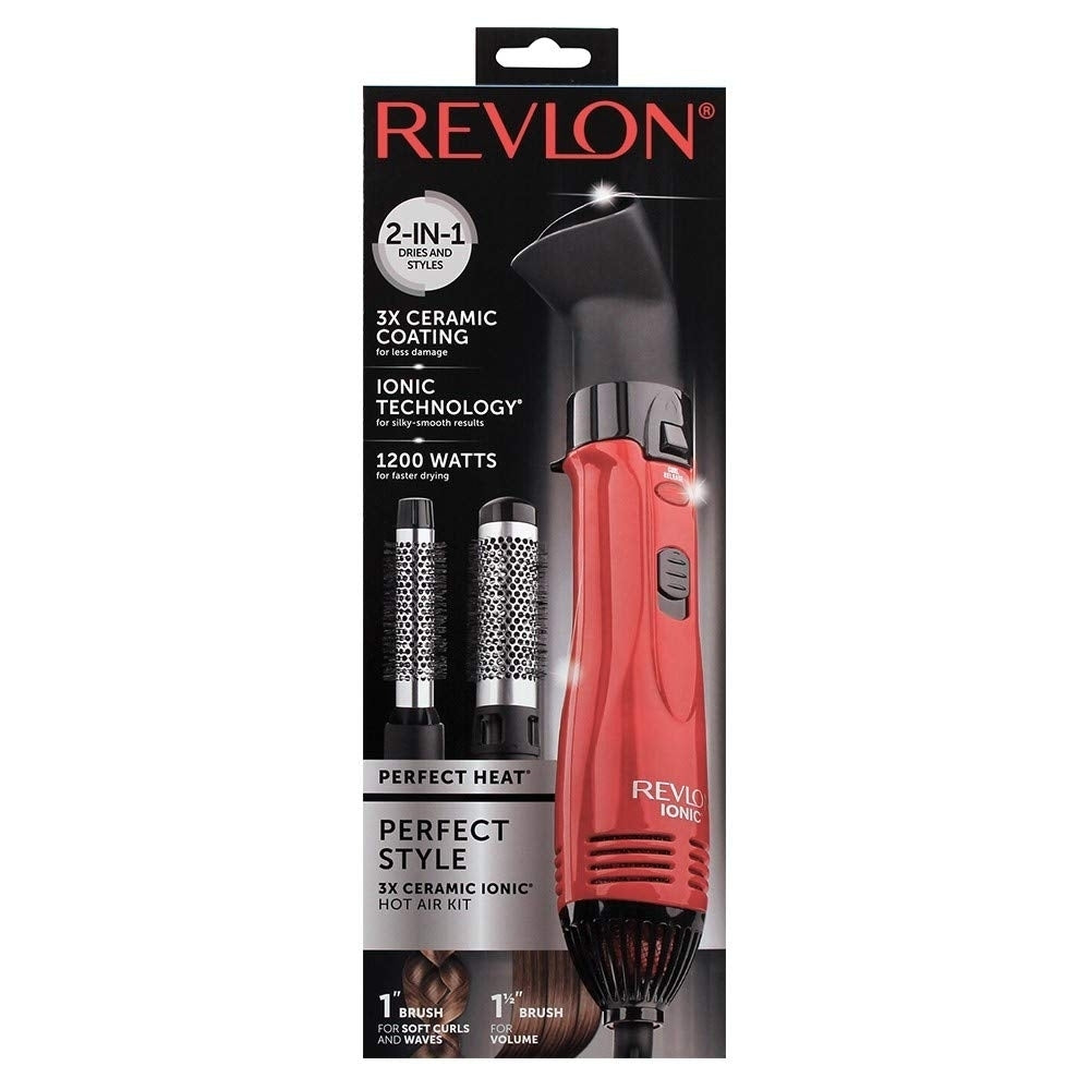 Revlon Hot Air Brush Kit for Styling and Frizz Control Image 1