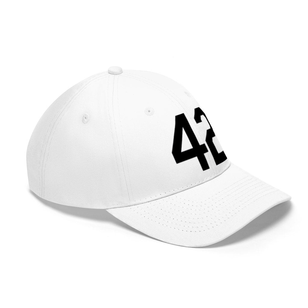 Unisex Twill Hat Number Forty Two Honoring Baseballs Barrier Breaker 42 Hat Image 6