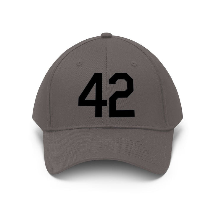 Unisex Twill Hat Number Forty Two Honoring Baseballs Barrier Breaker 42 Hat Image 8