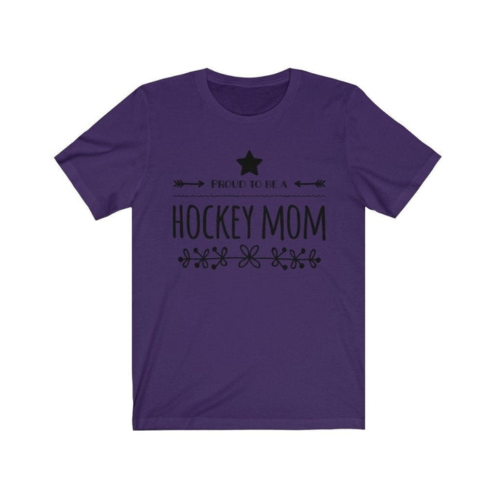 Proud to be a Hockey Mom T shirt Unisex Jersey Short Sleeve Tee Show off your love of hockey Image 7