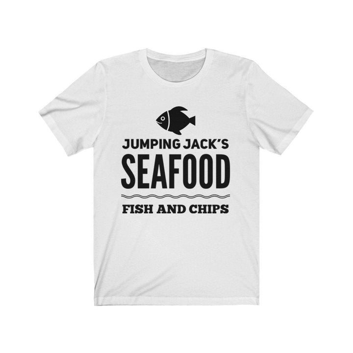 Seafood T Shirt Fun Summer Jumping Jacks Fish Unisex Jersey Short Sleeve Tee Image 3