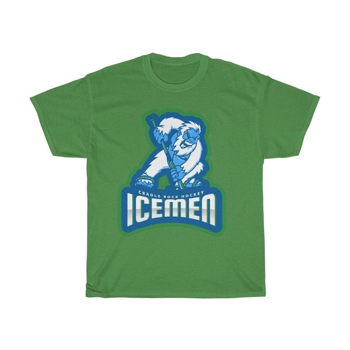 Hockey T Shirt Cradle Rock Icemen Hockey Team Player Unisex Heavy Cotton Tee Image 7