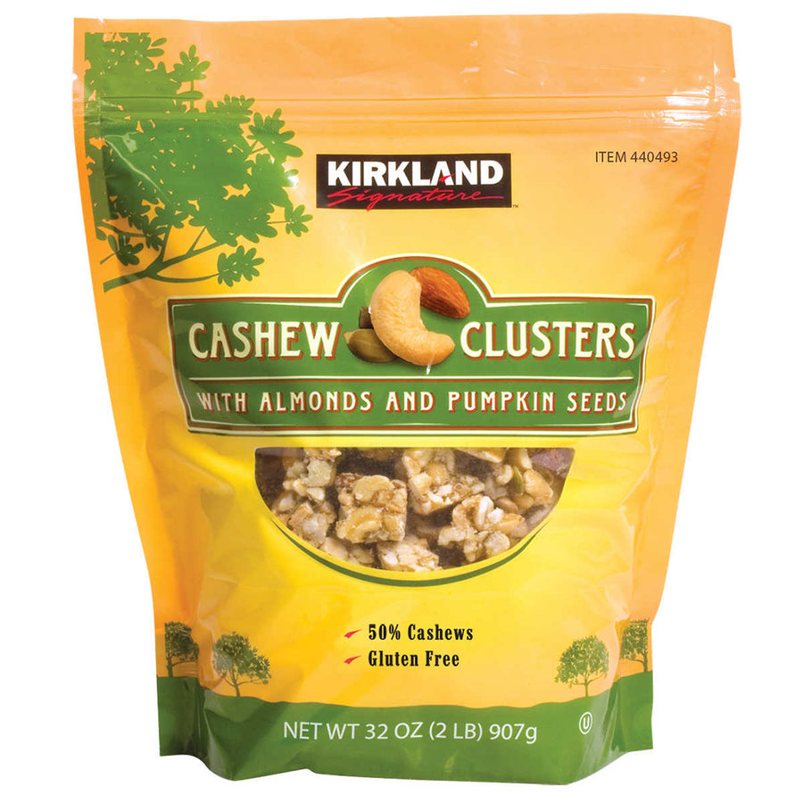 Kirkland Signature Cashew Clusters, 2 Pounds Image 1