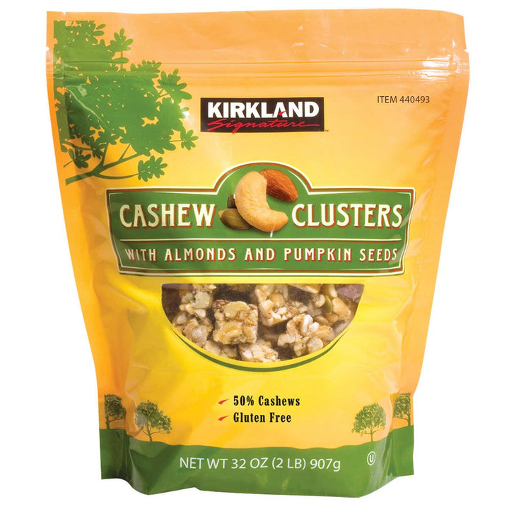 Kirkland Signature Cashew Clusters 2 Pounds Image 1