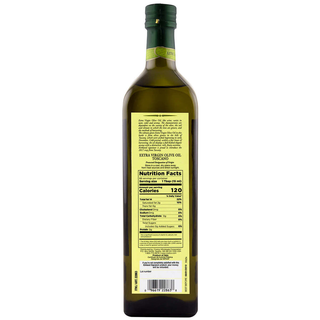 Kirkland Signature Toscano Extra Virgin Olive Oil1 L Image 2