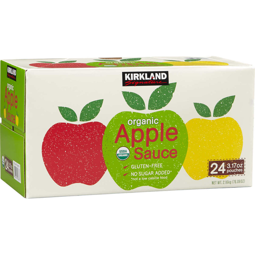 Kirkland Signature Organic Applesauce3.17 oz24-count Image 4