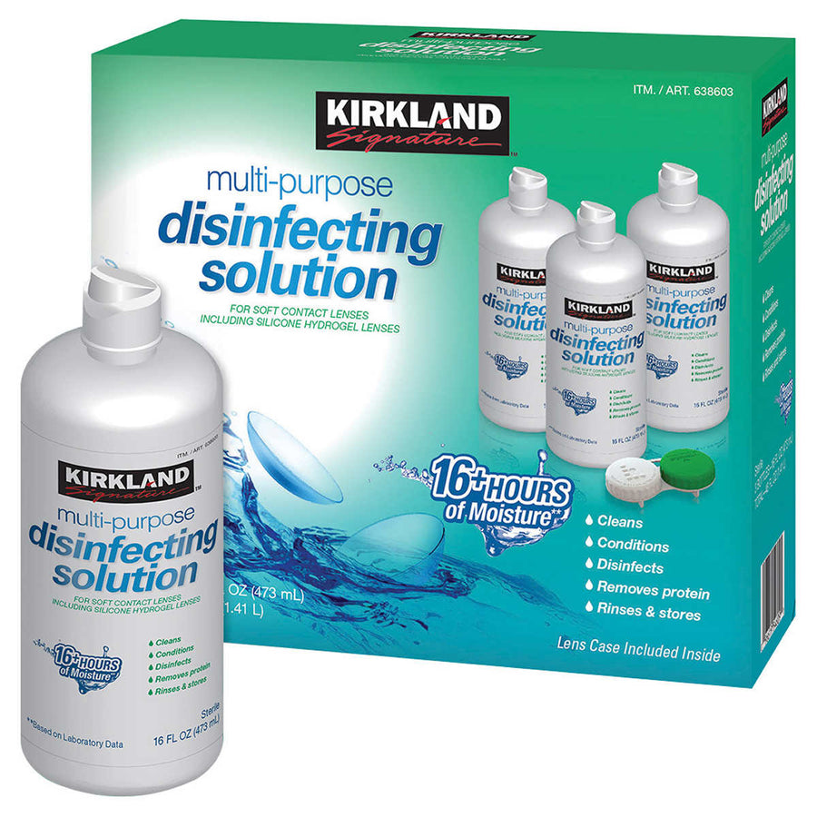 Kirkland Signature Multi-Purpose Disinfecting Solution 48 Ounces Image 1