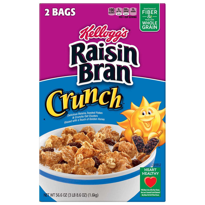 Kelloggs Raisin Bran Crunch 56.6 Ounce Image 1