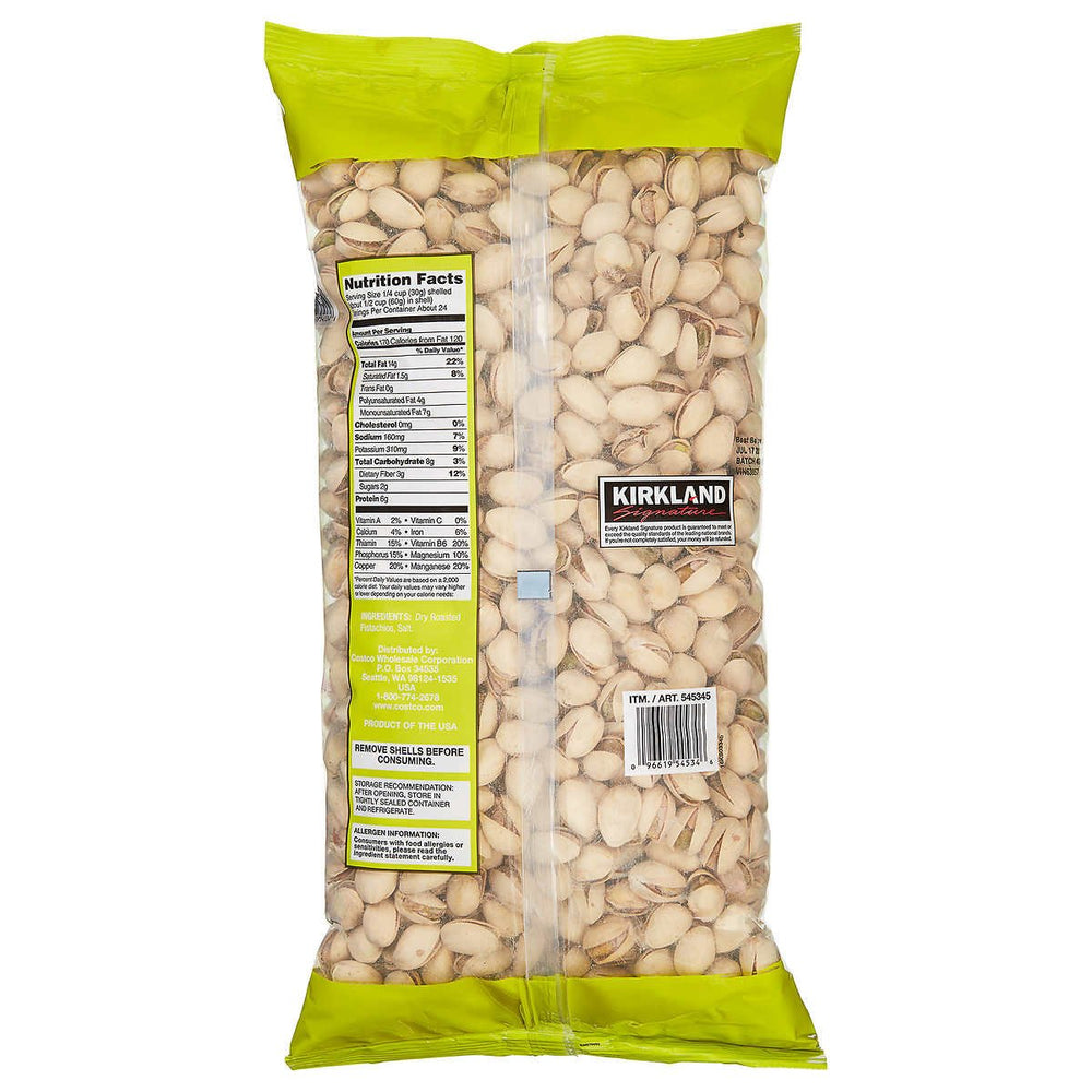 Kirkland Signature In-Shell Pistachios 3 Pounds Image 2