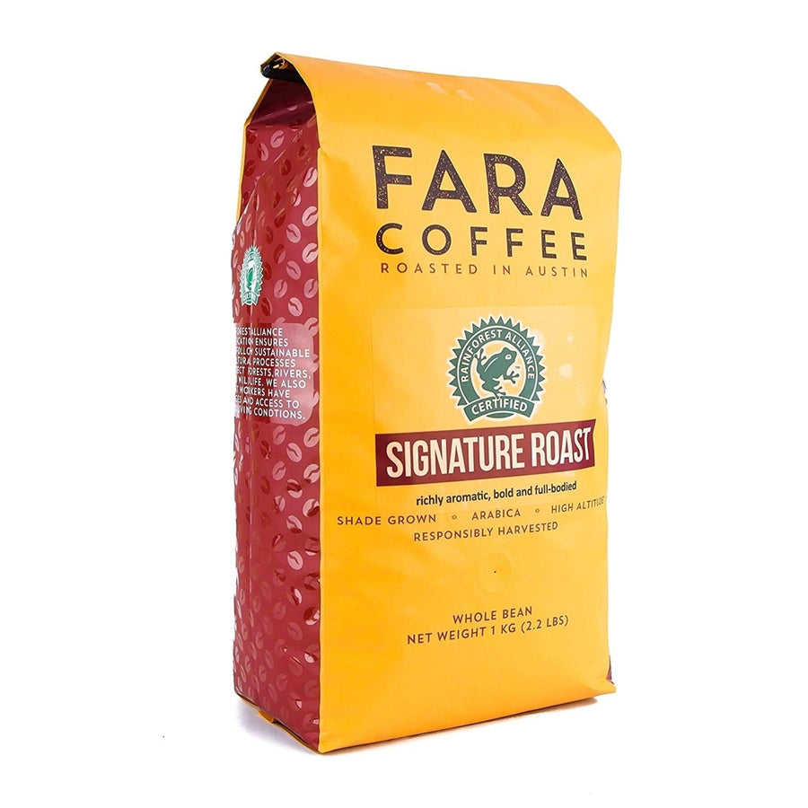 Fara CoffeeSignature RoastWhole Bean Coffee2.2 Pounds Image 1