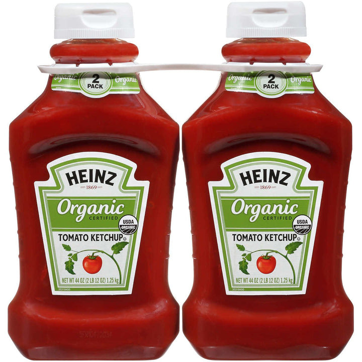 Heinz Organic Tomato Ketchup 44 Ounce (Pack of 2) Image 1