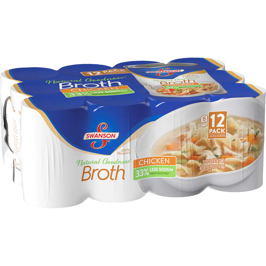Swanson Chicken Broth14.5 Ounce (12 Count) Image 1