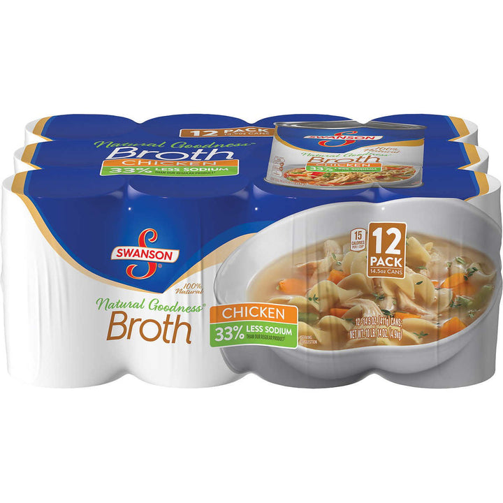 Swanson Chicken Broth14.5 Ounce (12 Count) Image 3