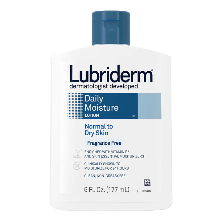 Lubriderm Daily Moisture Lotion Fragrance Free 3-pack Image 4