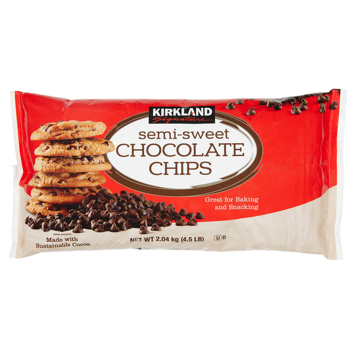 Kirkland Signature Semi-Sweet Chocolate Chips4.5 lbs Image 1