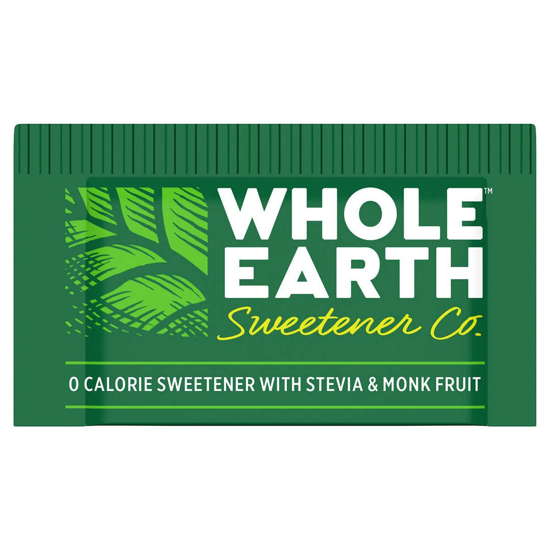 Whole Earth Stevia Leaf and Monk Fruit Sweetener Packets 400 Count Image 4