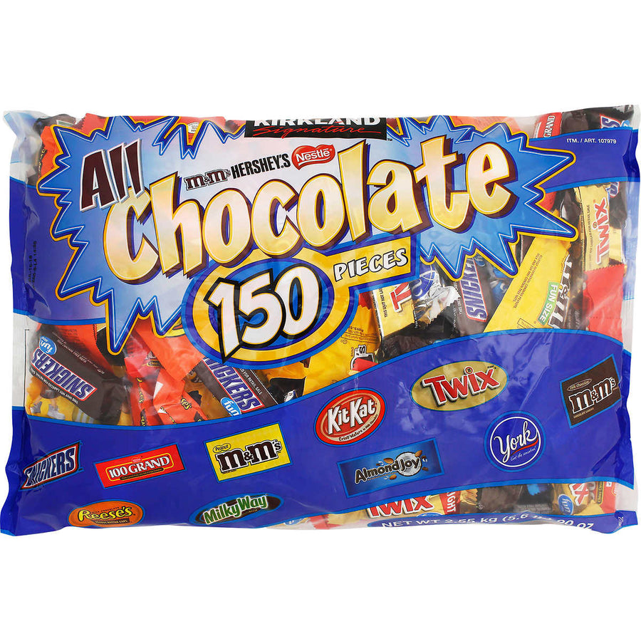 Kirkland Signature All Chocolate Bag 90 Ounce (150 Count) Image 1