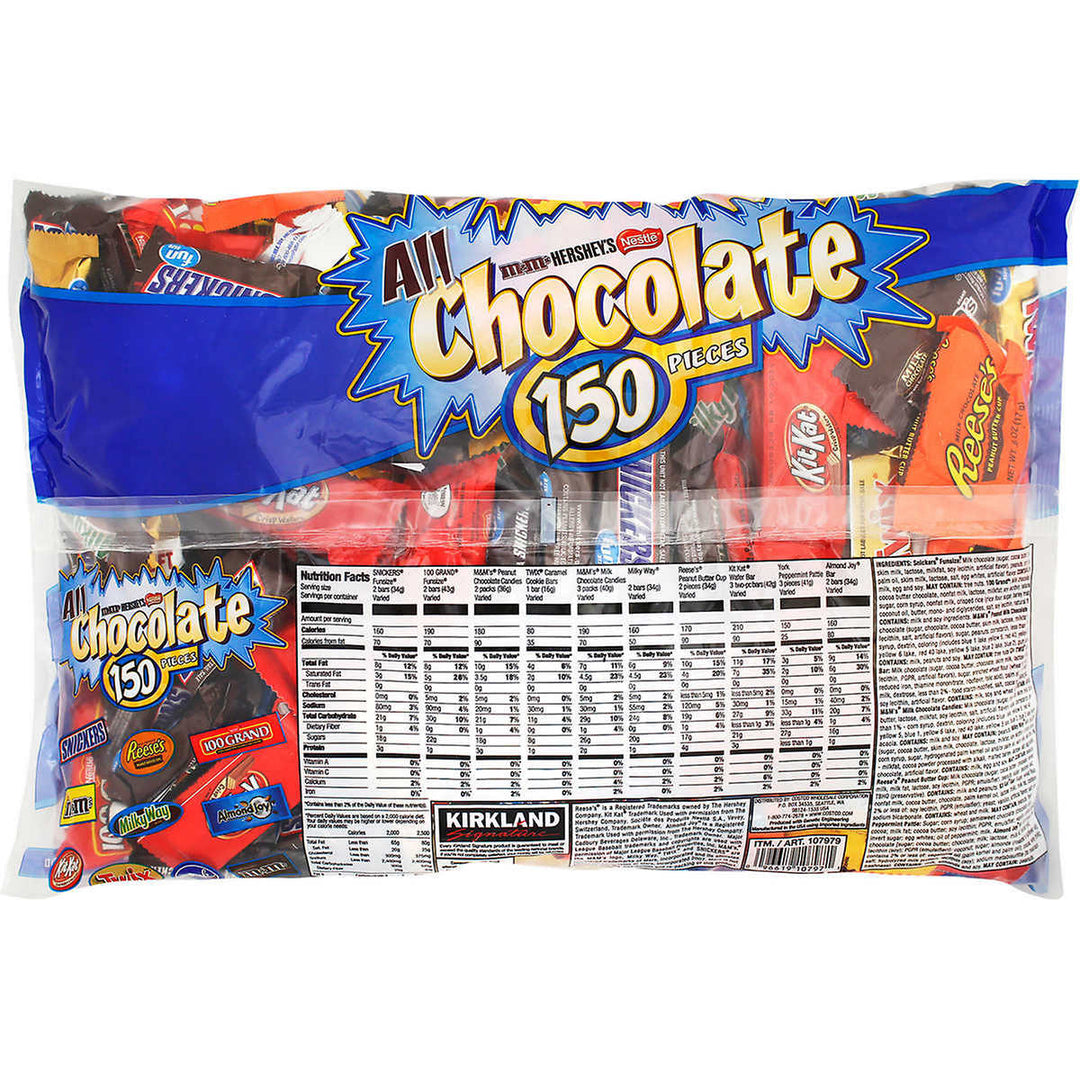 Kirkland Signature All Chocolate Bag 90 Ounce (150 Count) Image 3