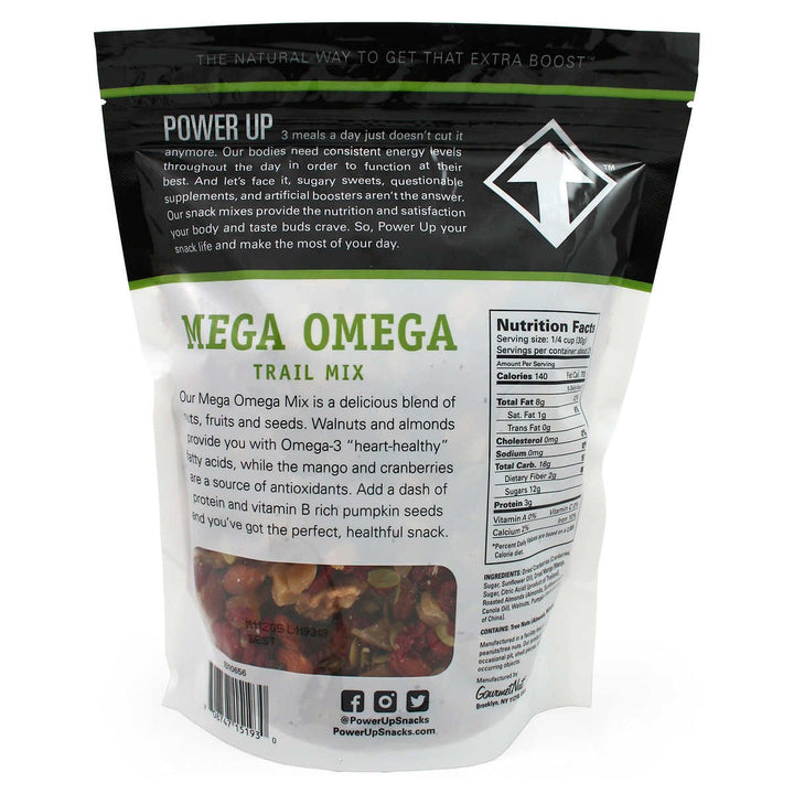 Gourmet Nut Power Up Trail Mix Mega Omega 26 Ounce Image 2