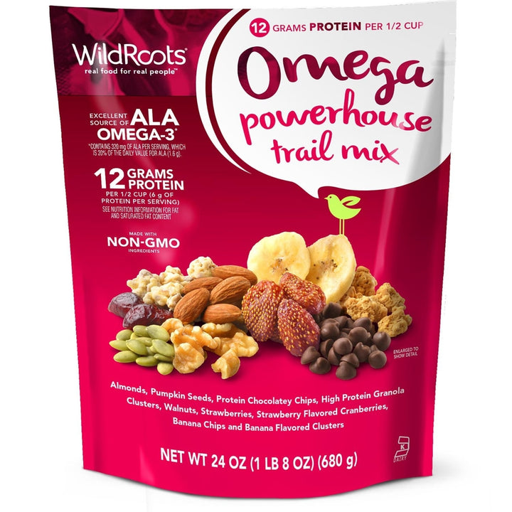 Wildroots Omega Powerhouse Trail Mix 24 Ounce Image 1