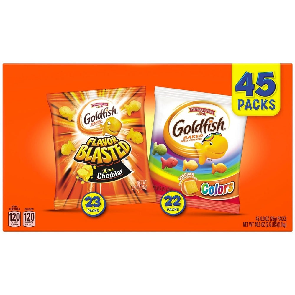 Pepperidge Farm Goldfish Variety Pack (0.9 Ounce 45 Count) Image 2