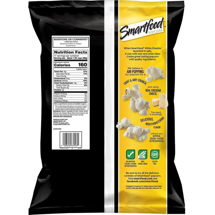 Smartfood White Cheddar Popcorn (17 Ounce) Image 1