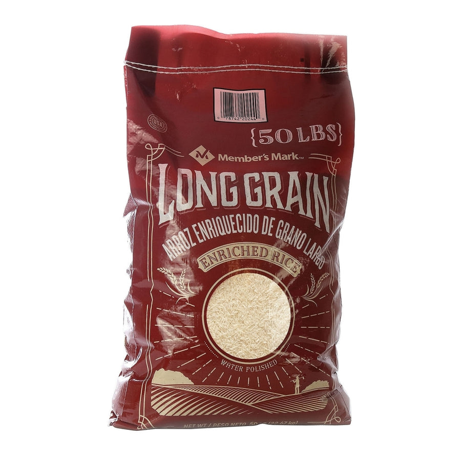 Members Mark Long Grain White Rice (50 Pound) Image 1