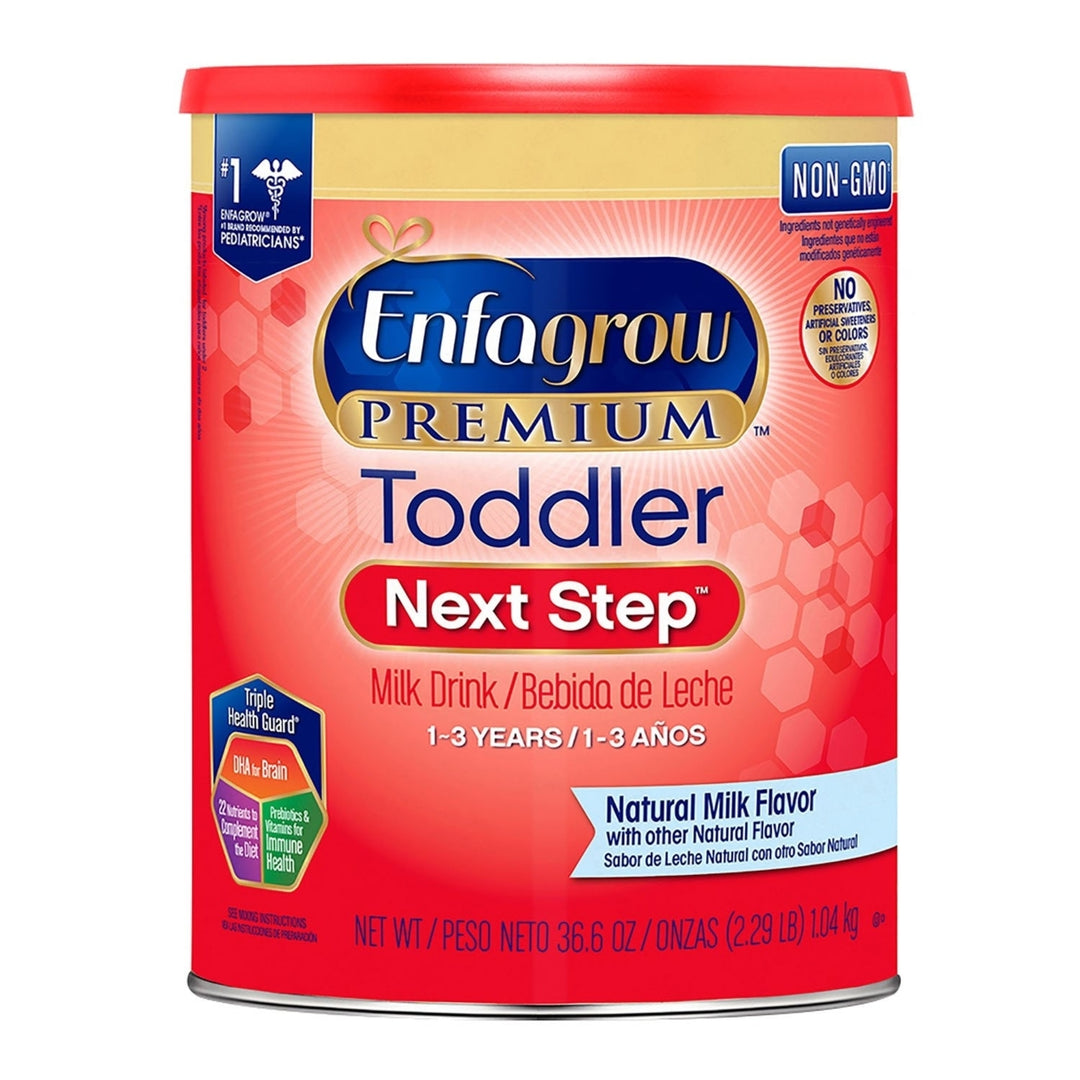 Enfagrow Premium Toddler Next Step Milk Drink Powder Natural Flavor (36.6 oz.) Image 1